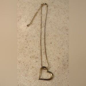 Elegant Gold Heart Necklace